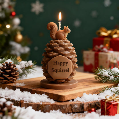 Christmas Candle Mold for Candle Making, 3DSilicone Mold for Resin Casting DIY Plaster Polymer Clay Home Decoration (Santa Claus)