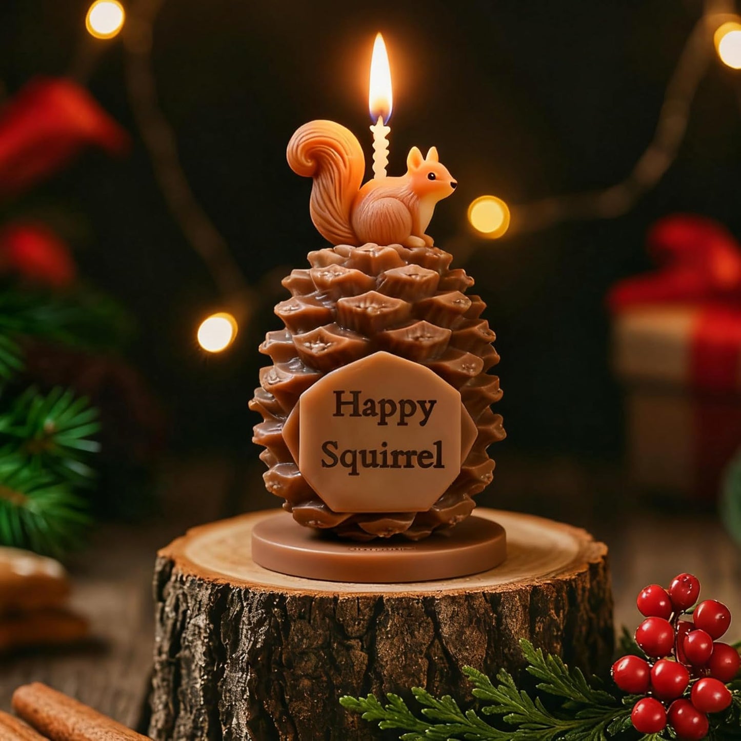 Christmas Candle Mold for Candle Making, 3DSilicone Mold for Resin Casting DIY Plaster Polymer Clay Home Decoration (Santa Claus)