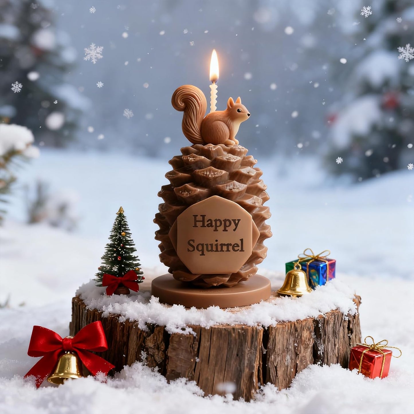 Christmas Candle Mold for Candle Making, 3DSilicone Mold for Resin Casting DIY Plaster Polymer Clay Home Decoration (Santa Claus)