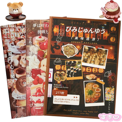 Christmas Stickers for Scrapbooking - 2 Pack Vintage Christmas Sticker Books, 40 Sheets Pet Stickers for Journaling, Pre-Cut Decorative Ephemera Junk Journal Sticker for Card Making, Bujo, Crafts Art