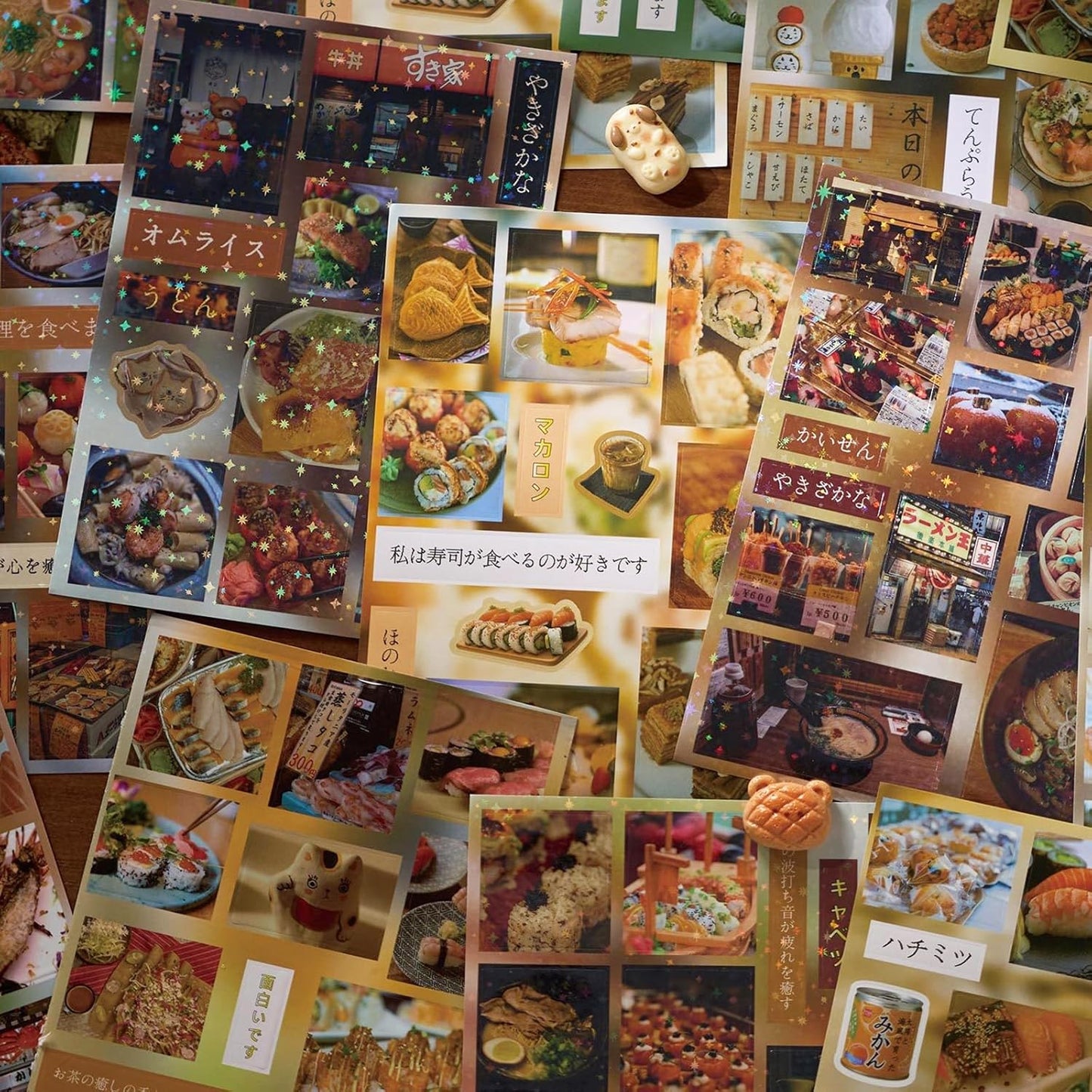 Christmas Stickers for Scrapbooking - 2 Pack Vintage Christmas Sticker Books, 40 Sheets Pet Stickers for Journaling, Pre-Cut Decorative Ephemera Junk Journal Sticker for Card Making, Bujo, Crafts Art